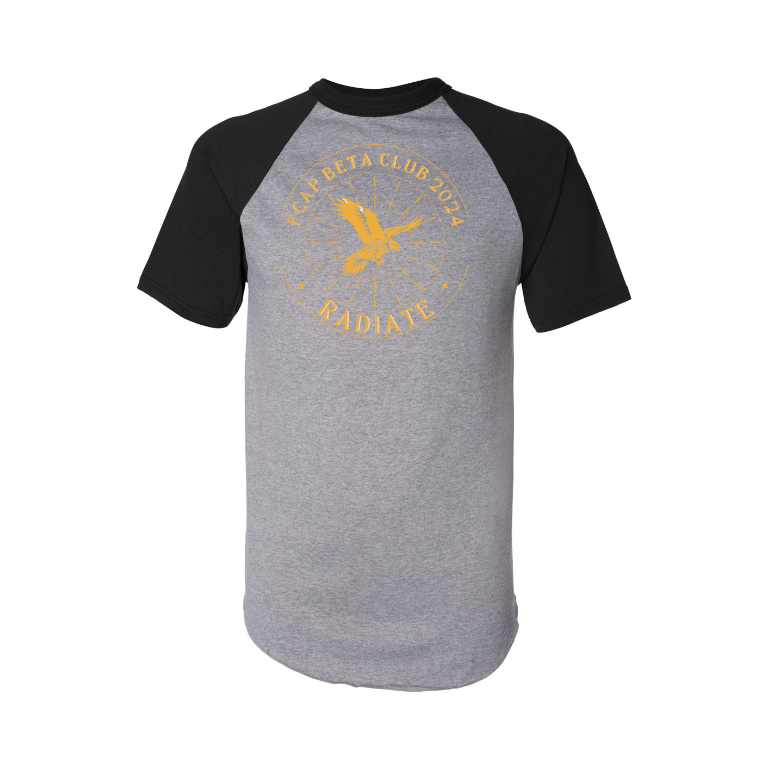 Augusta Short Sleeve Raglan Baseball Tee