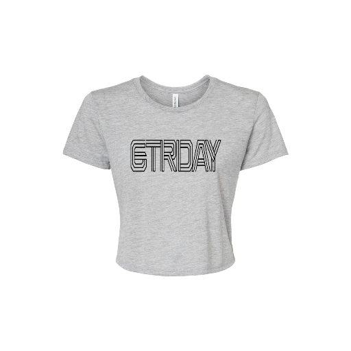 Bella + Canvas Women’s Flowy Crop Tee
