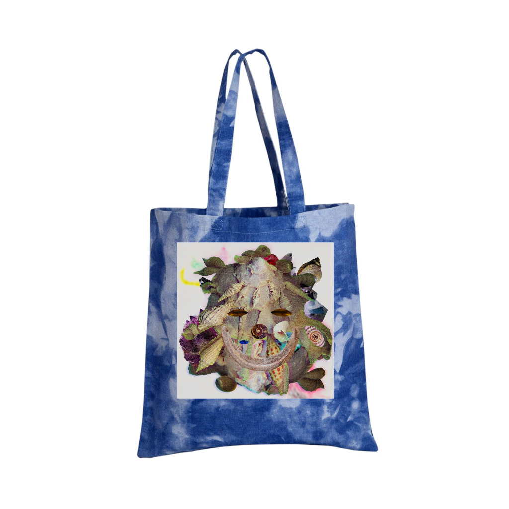 Q-Tees Tie-Dyed Canvas Bag
