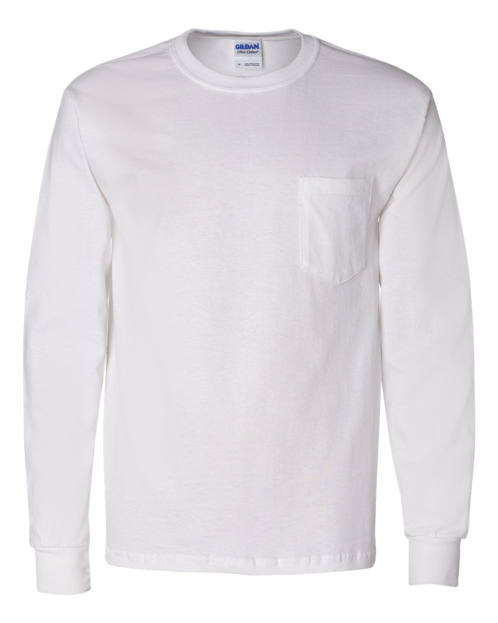 Gildan Ultra Cotton® Long Sleeve Pocket T-Shirt