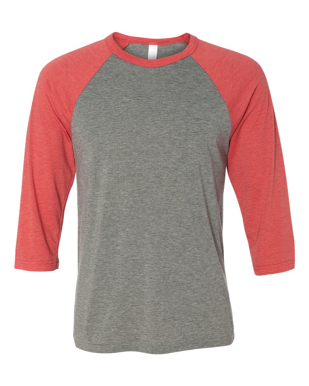 Bella + Canvas Three-Quarter Sleeve Raglan Baseball Tee