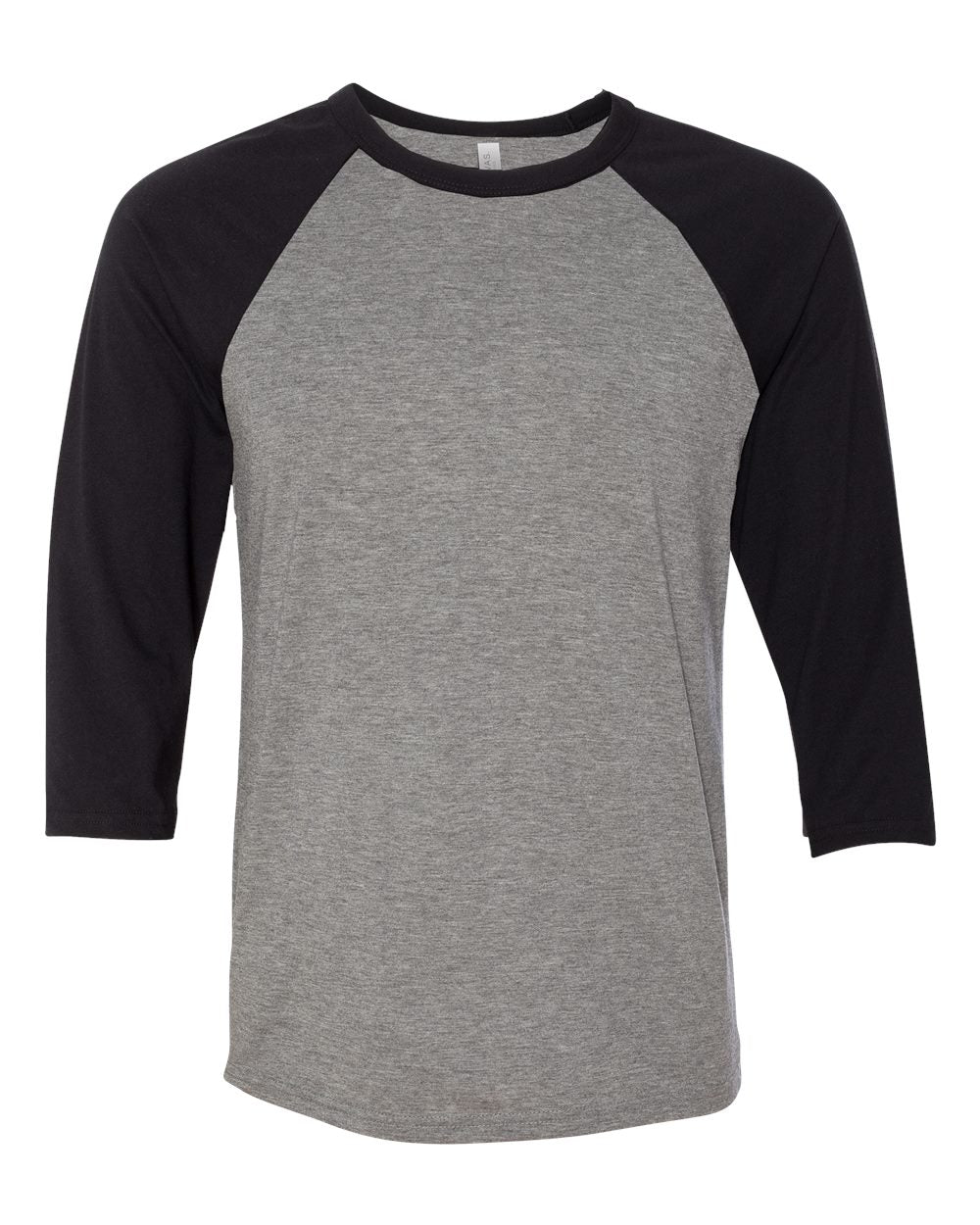 Bella + Canvas Three-Quarter Sleeve Raglan Baseball Tee