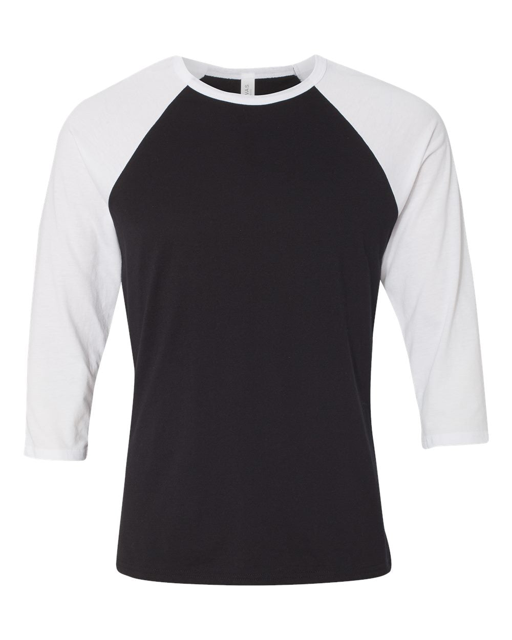 Bella + Canvas Three-Quarter Sleeve Raglan Baseball Tee