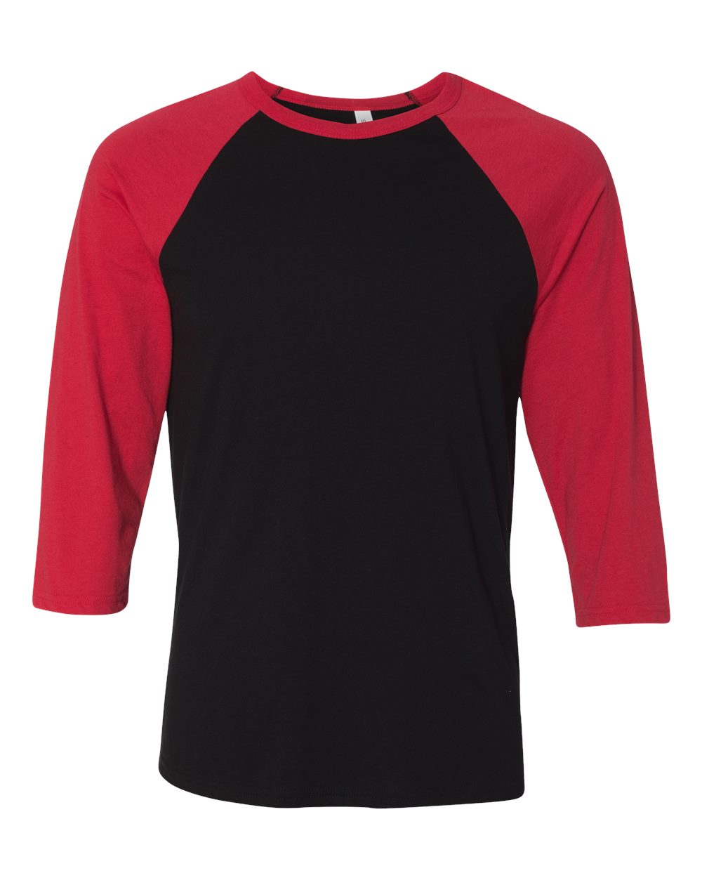 Bella + Canvas Three-Quarter Sleeve Raglan Baseball Tee