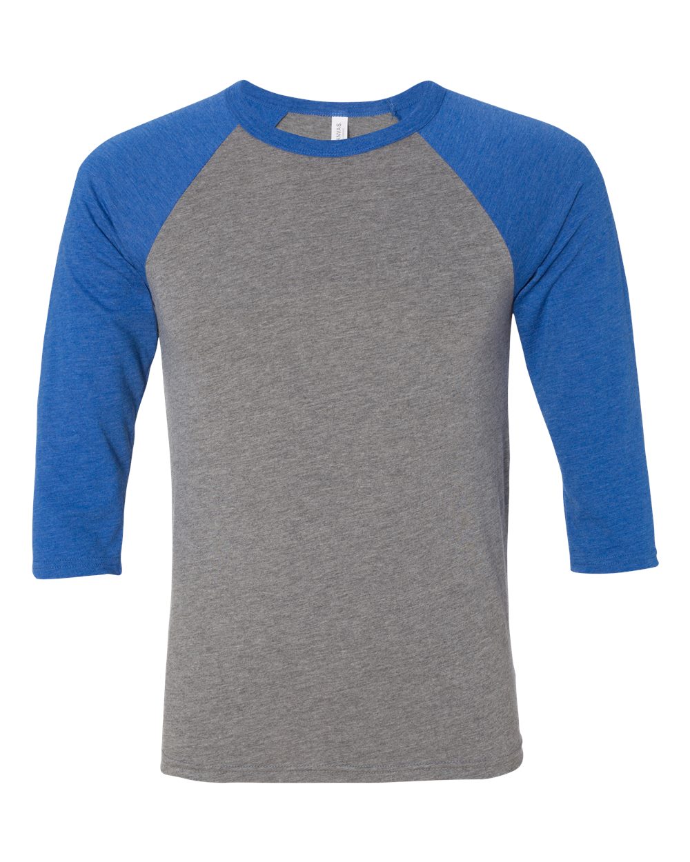 Bella + Canvas Three-Quarter Sleeve Raglan Baseball Tee