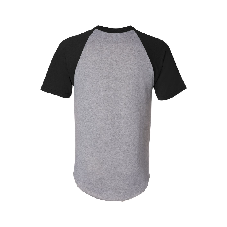 Augusta Short Sleeve Raglan Baseball Tee