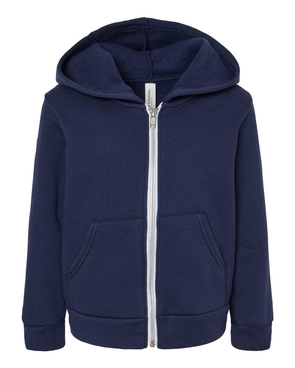 Bella + Canvas Toddler Sponge Fleece Full-Zip Hoodie