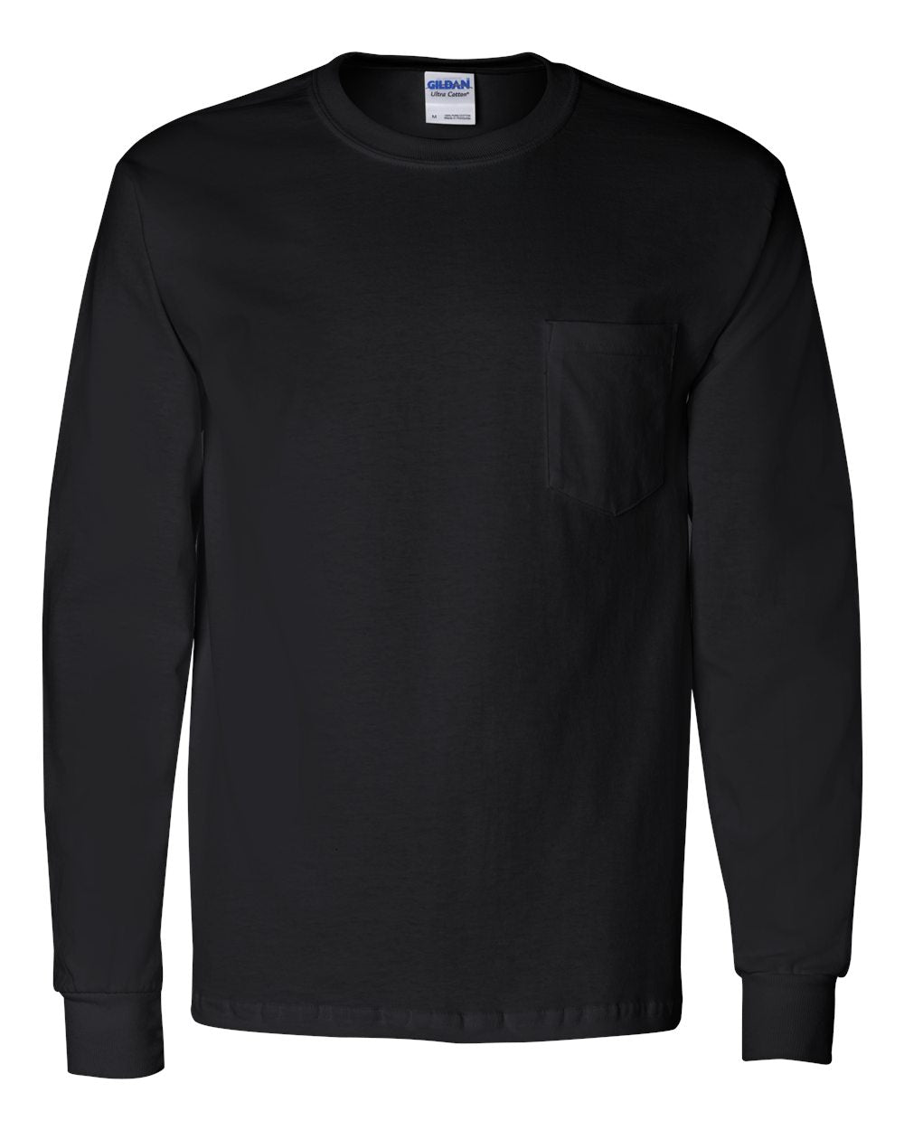 Gildan Ultra Cotton® Long Sleeve Pocket T-Shirt