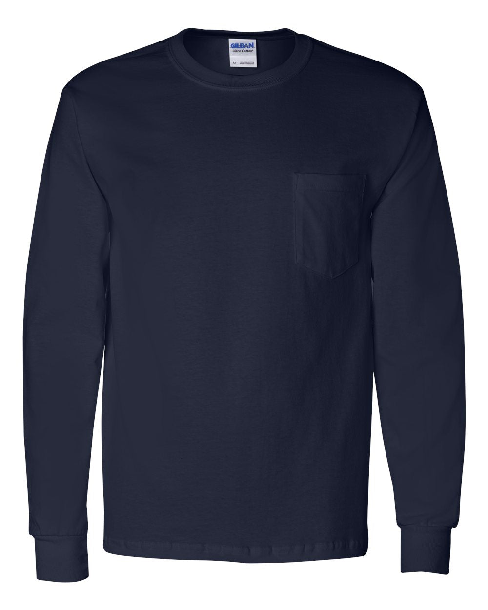 Gildan Ultra Cotton® Long Sleeve Pocket T-Shirt