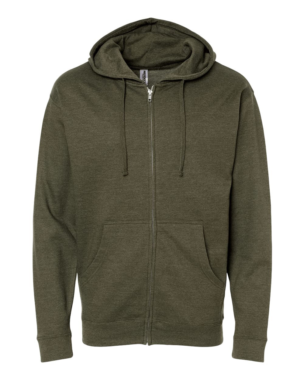 Independent Trading Co. Midweight Full-Zip Hooded Sweatshirt