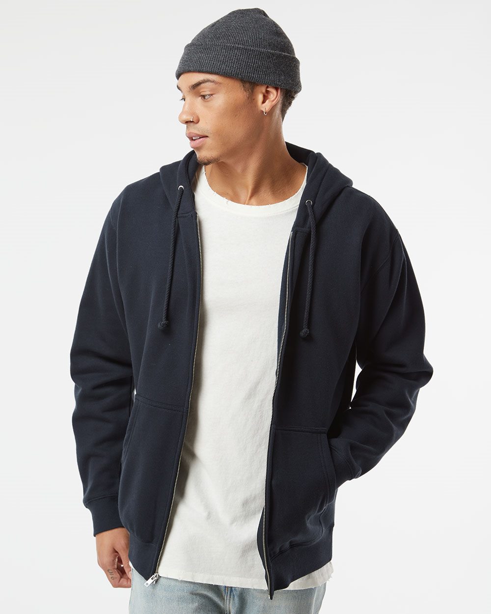 Independent Trading Co.  Heavyweight Full-Zip Hooded Sweatshirt