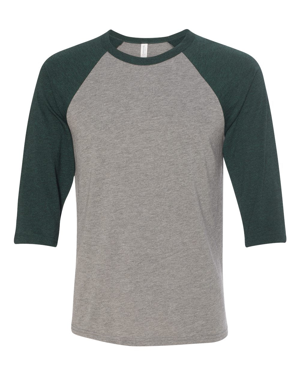 Bella + Canvas Three-Quarter Sleeve Raglan Baseball Tee