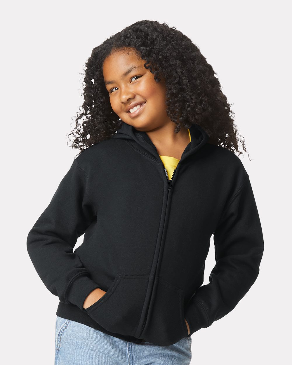 Gildan Heavy Blend™ Youth Full-Zip Hooded Sweatshirt