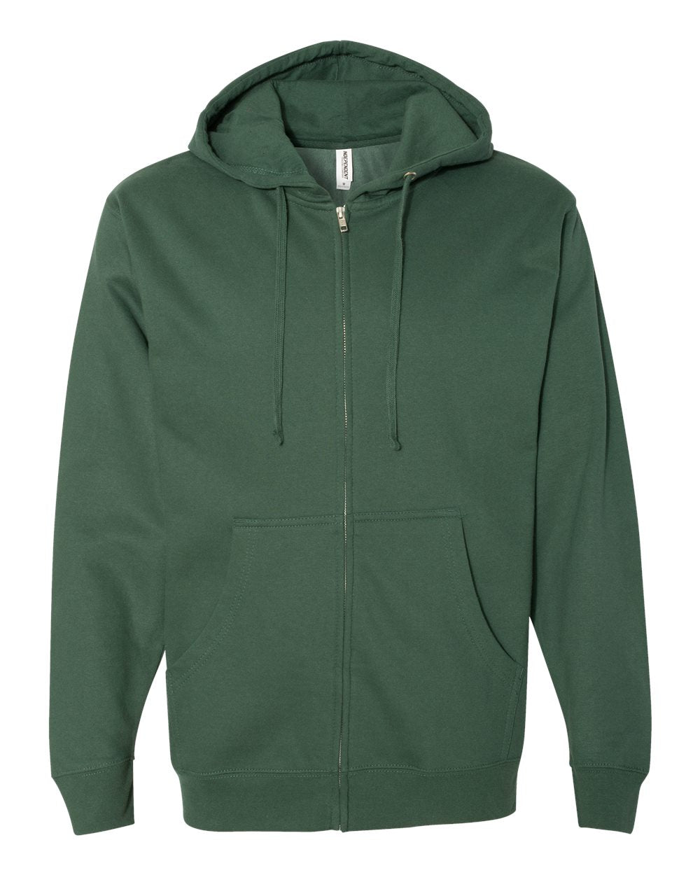 Independent Trading Co. Midweight Full-Zip Hooded Sweatshirt