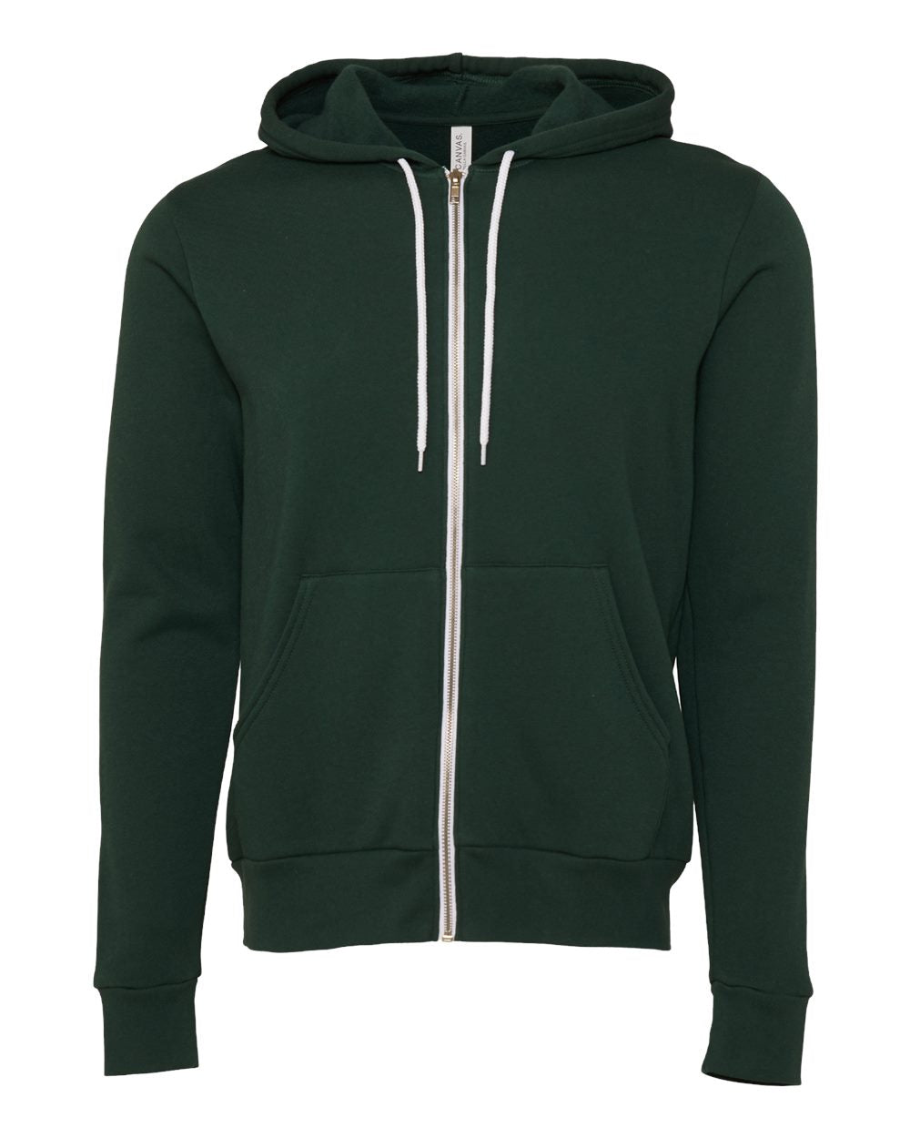 Bella + Canvas Sponge Fleece Full-Zip Hoodie